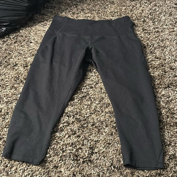 ZELLA BLACK SPANDEX LEGGINGS SZ XL NWOT - Picture 1 of 3